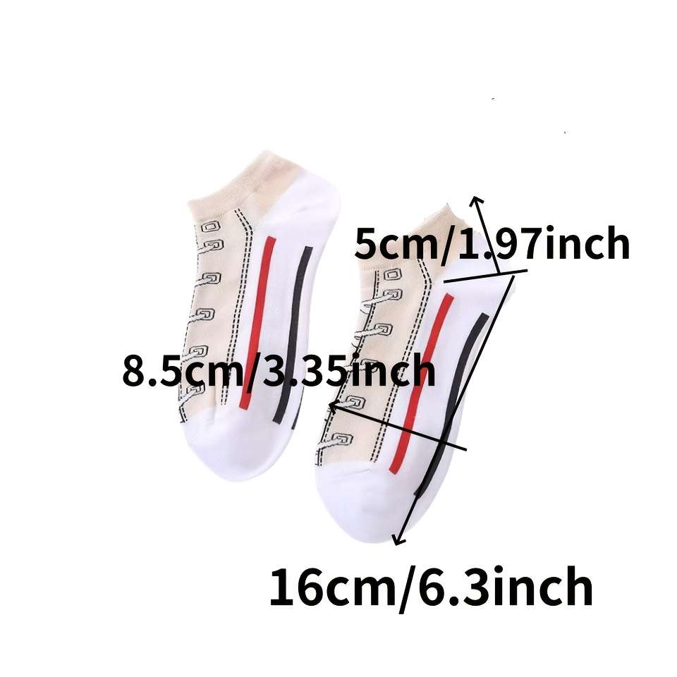 5 Pairs Mixed Color One Size High Elastic Socks