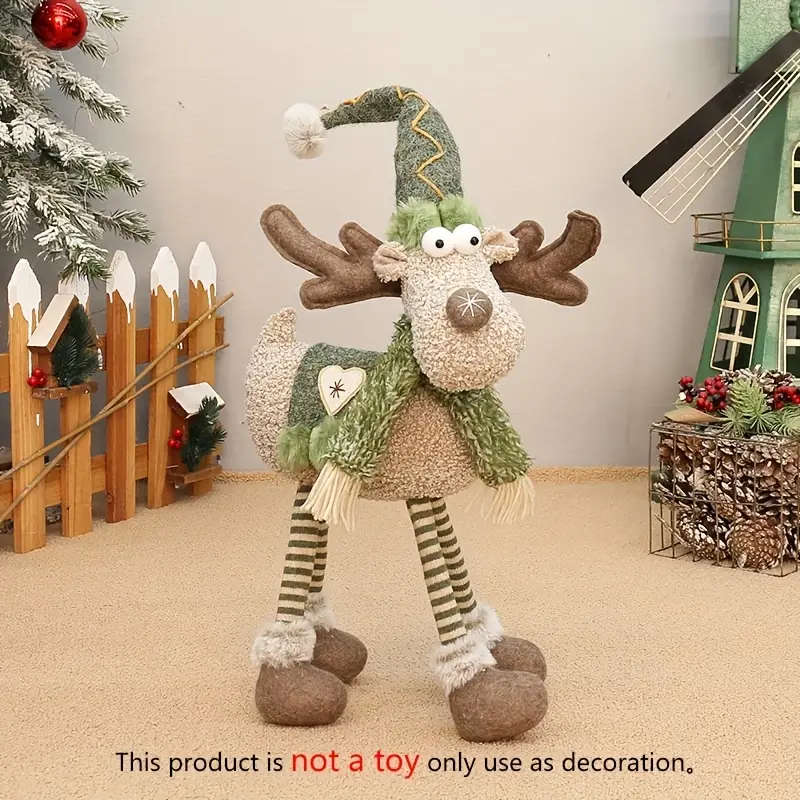 1 Festive Reindeer Figurine