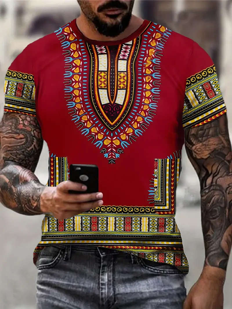 Men's Casual Crew Neck T-Shirt