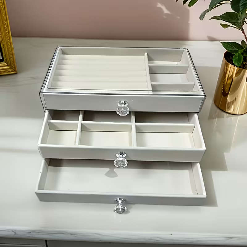 Multi Layer Drawer Jewelry Storage Box