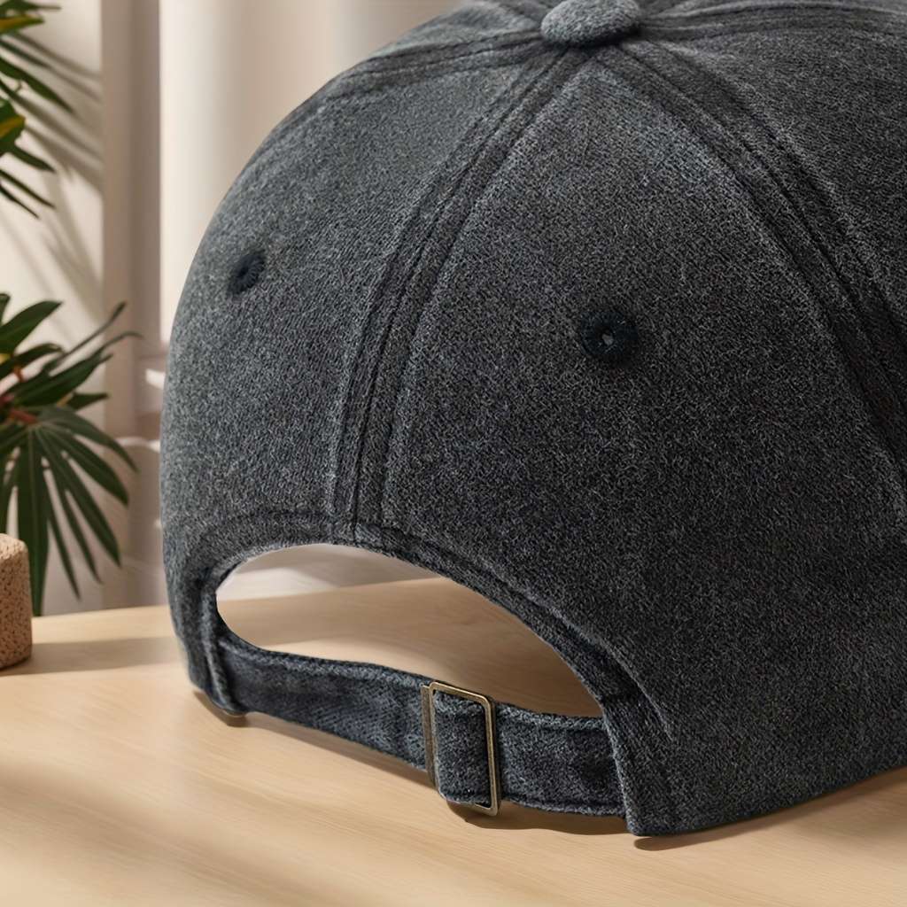 Periodically Chemistry-Themed Baseball Cap Soft Vintage Washed Style With Adjustable Snapba