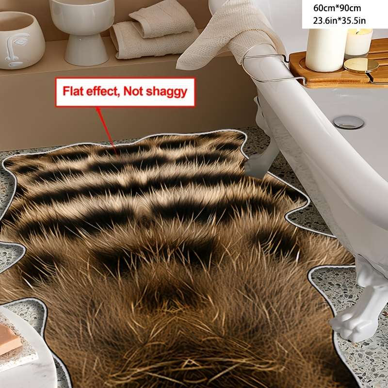 1Pc 120x180cm 47.24x70.87inch Floor Mat