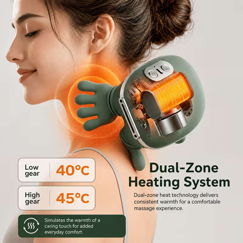 8 Claw Rechargeable Shoulder and Neck Massager