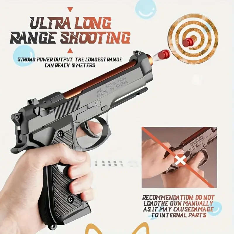 Automatic Firing Toy Pistol