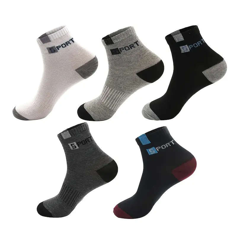 10 Pairs Of Unisex Athletic Socks
