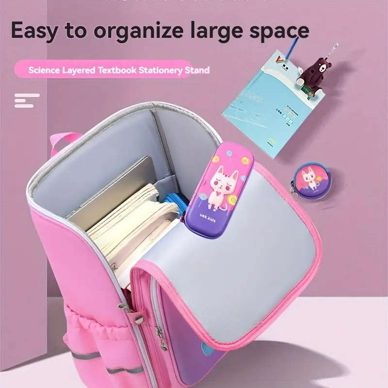 Primary School Student 3D Hard Shell Backpack