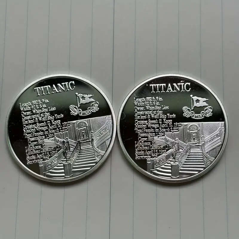 The Titanic Coin with Capsule 40MM Wide