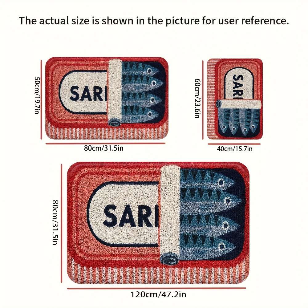1Pc 19.7x31.5inch 50x80cm Floor Mat