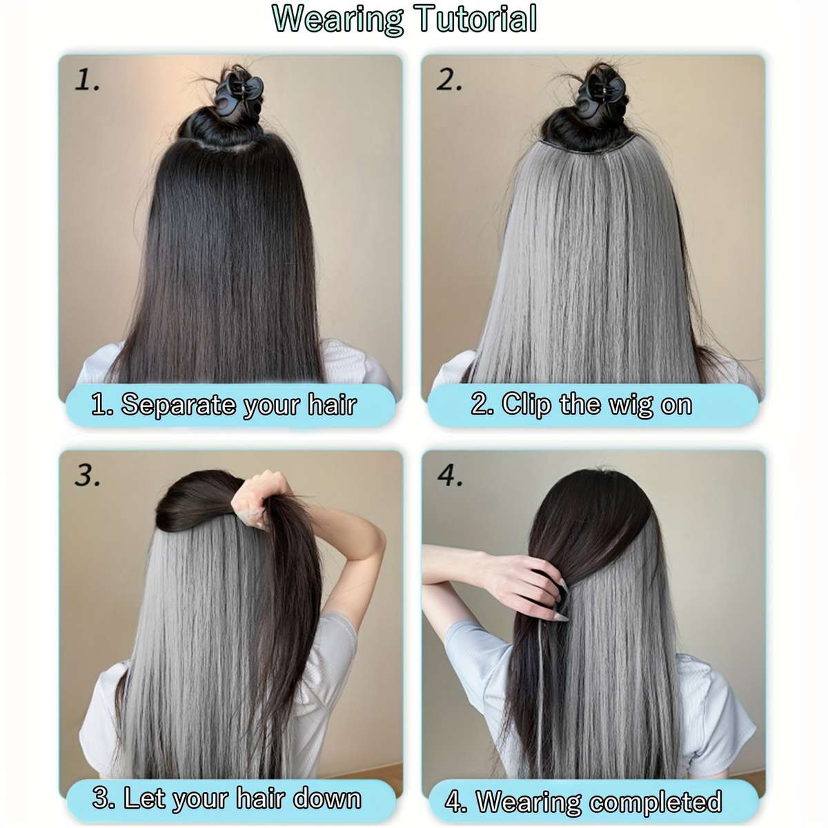 Polaris Green 50.8cm Fashion Design Wig