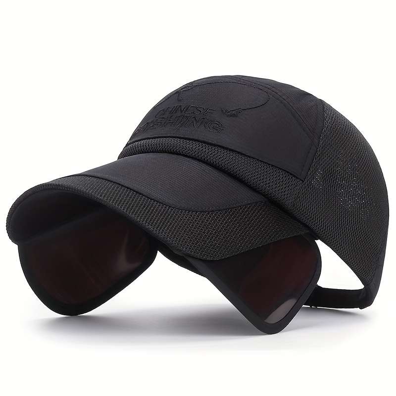 Outdoor Casual Baseball Cap with Adjustable Brim Women'S Knit Fabric Lightweight All-Se