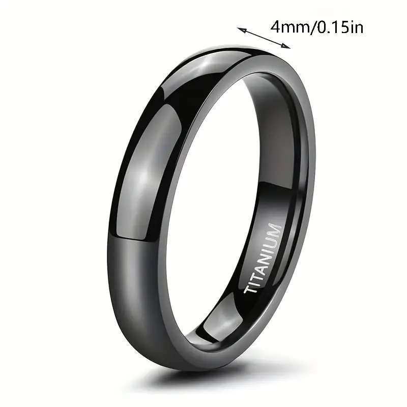 Titanium Stainless Band Ring