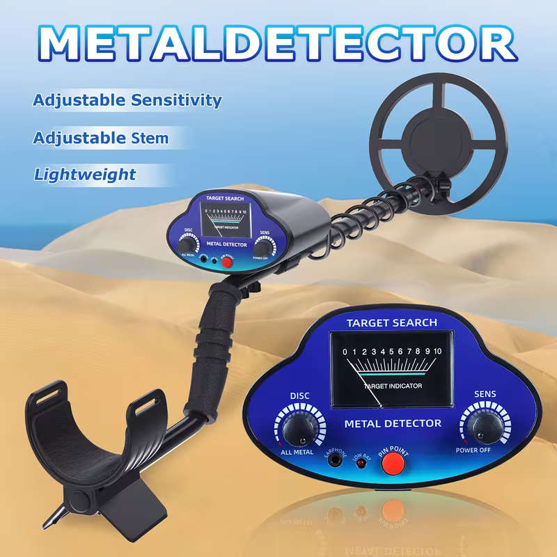 TECLUNG Professional Heavy-Duty All-Metal Detector