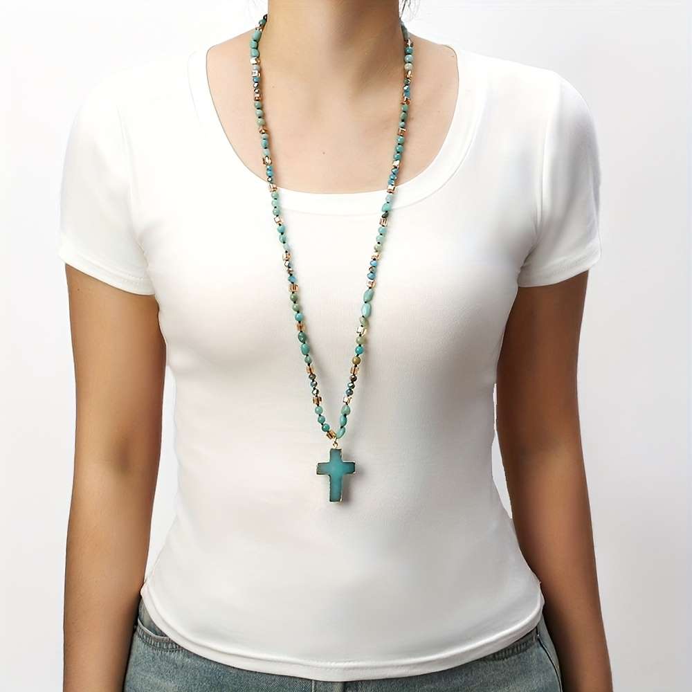 1 Piece Beige Jesus Theme Pendant