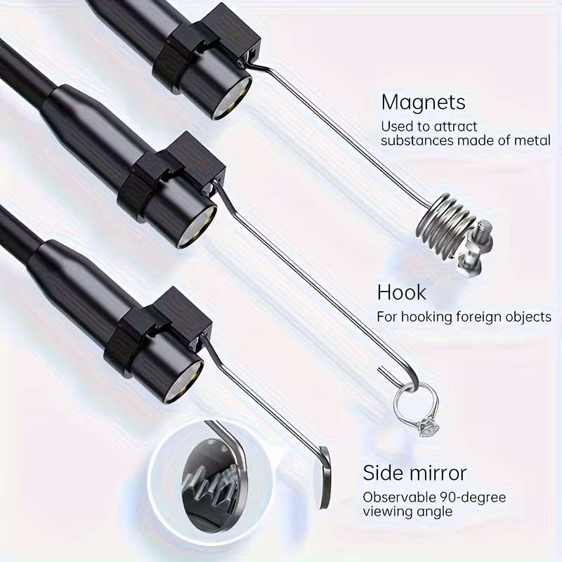Single-Lens Industrial Endoscope