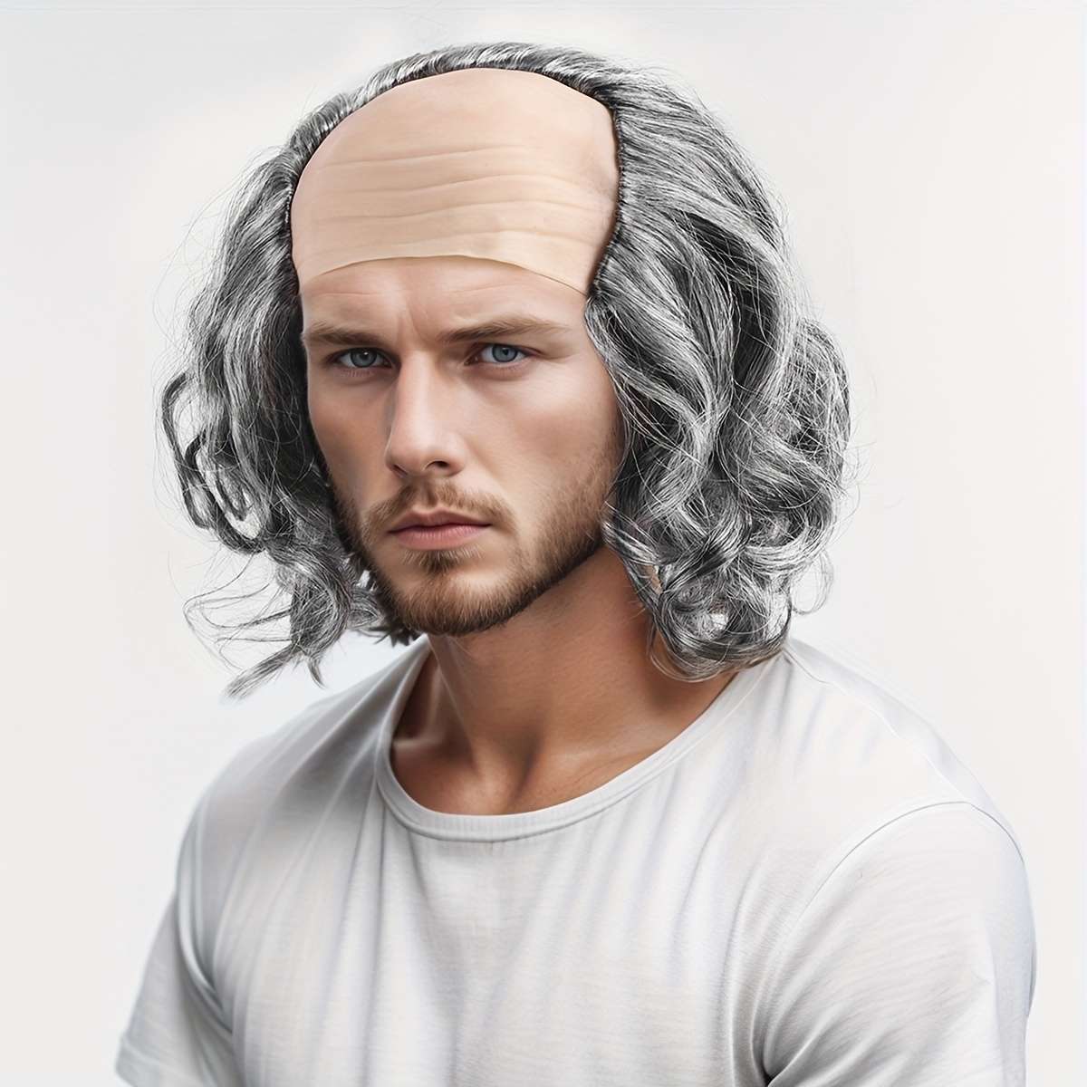 1Pc Green A Fashion Design Wig