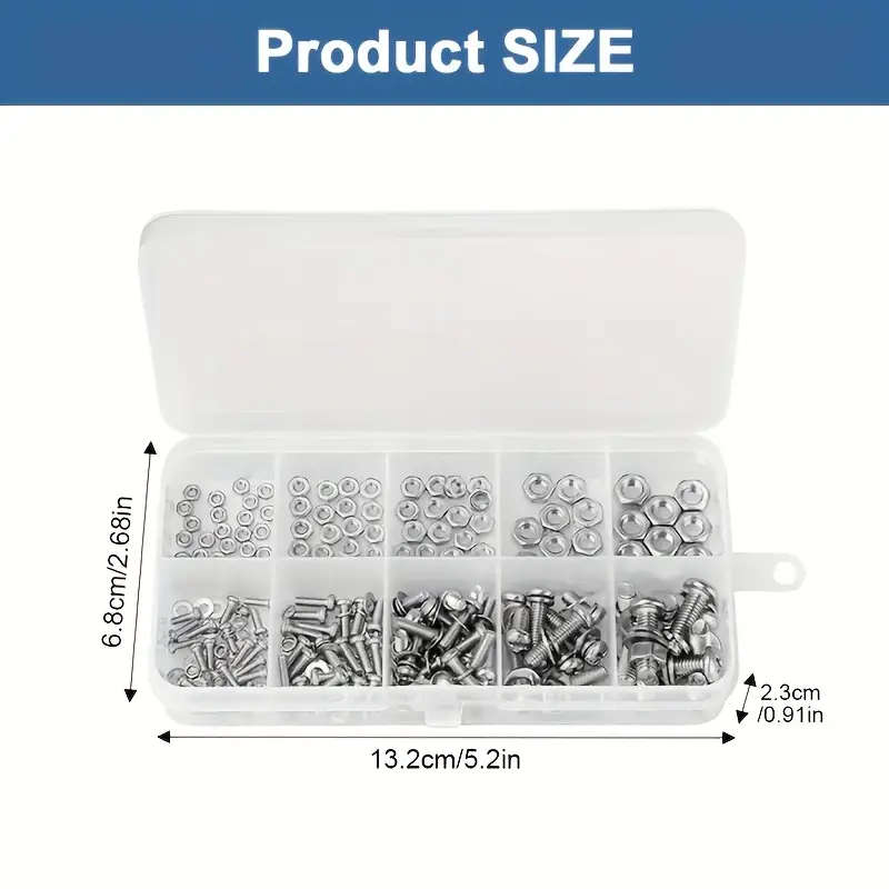 Hexagonal Nut And Bolt Sets