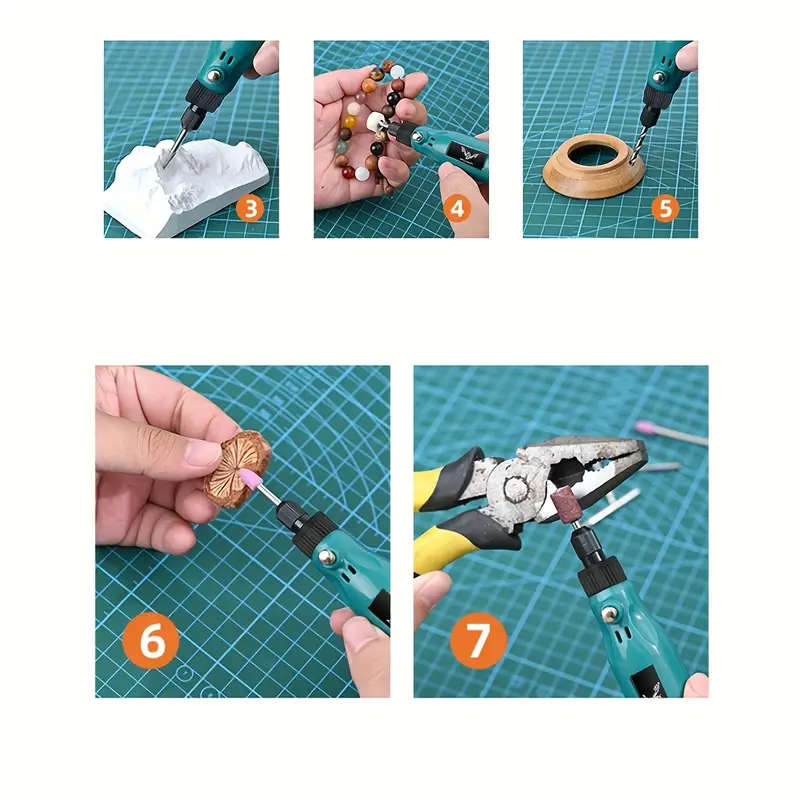 39PC USB Rechargeable Electric Grinding Tool Set