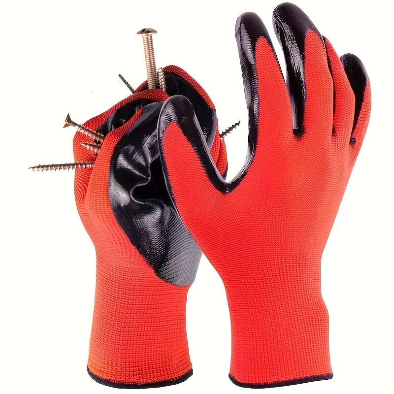 6 Pairs Multi Purpose Work Gloves