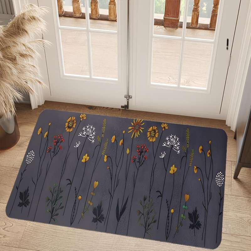 1Pc 17.7x59inch 45x150cm Floor Mat