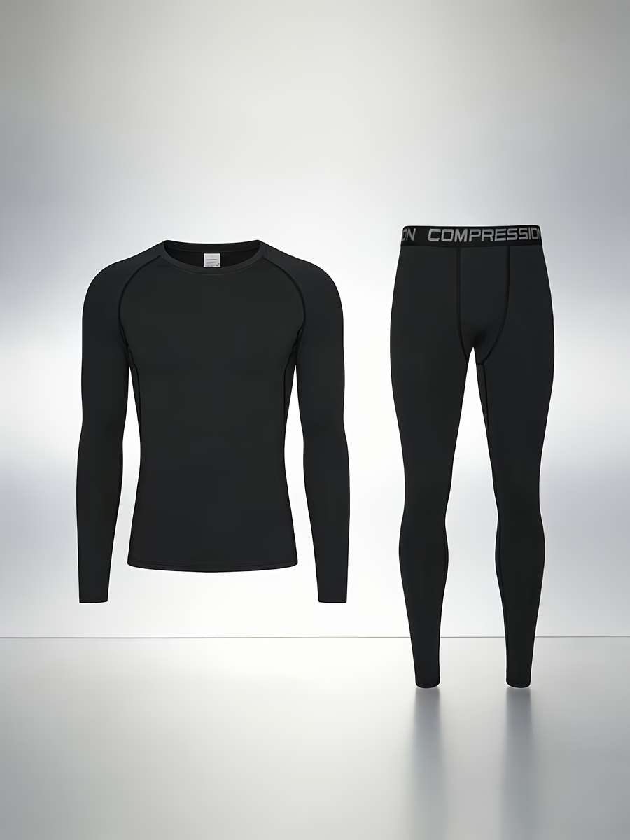 Thermal Underwear Color Black  Black Line Sizem