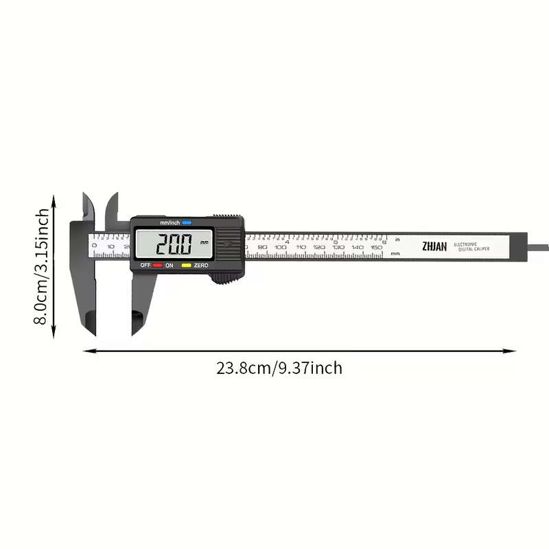Electronic Caliper, Vernier Caliper, Measuring Tool