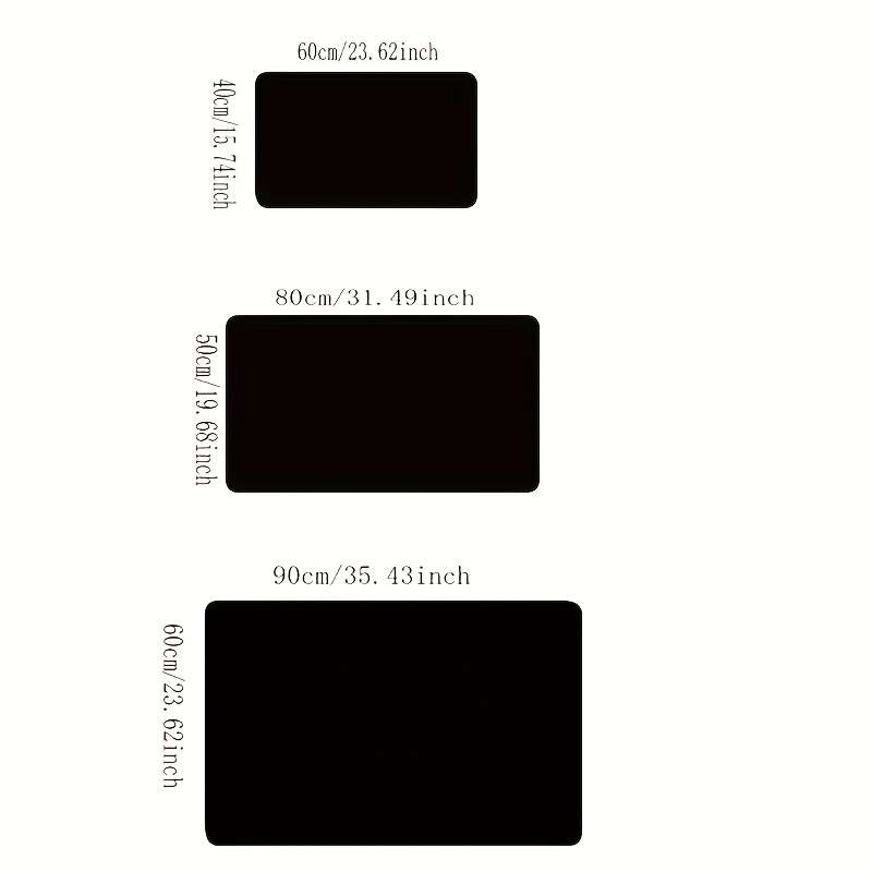 1Pc 60x90cm Floor Mat