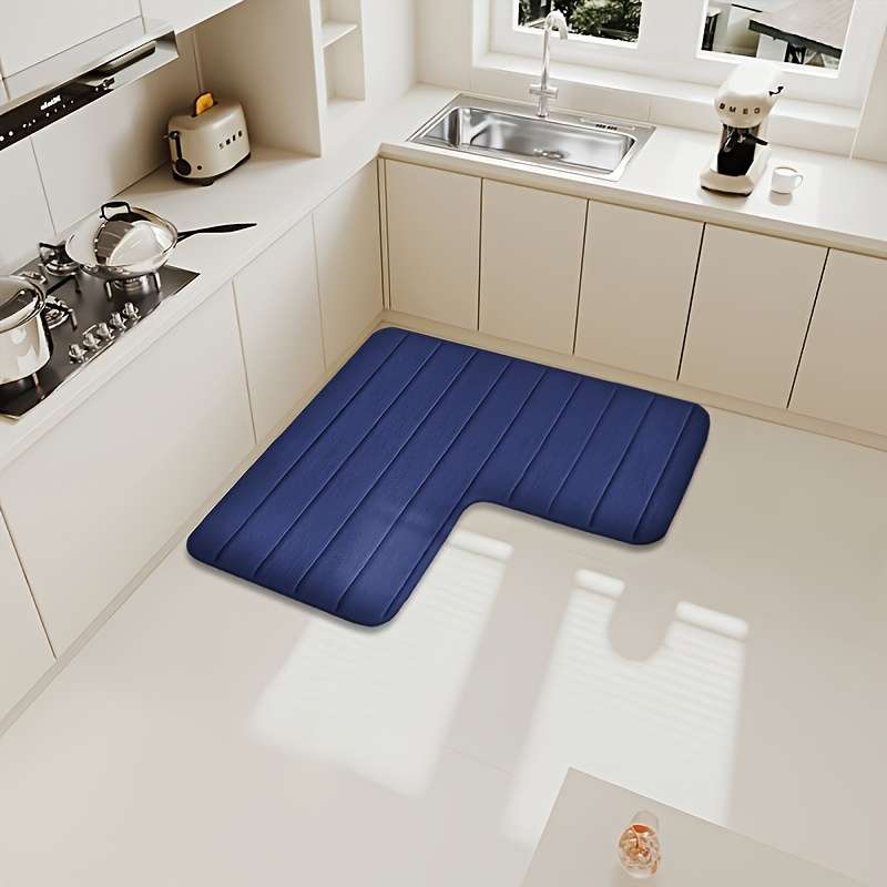 Deep Blue 75x75x45 29.5x29.5x17.7inch Floor Mat