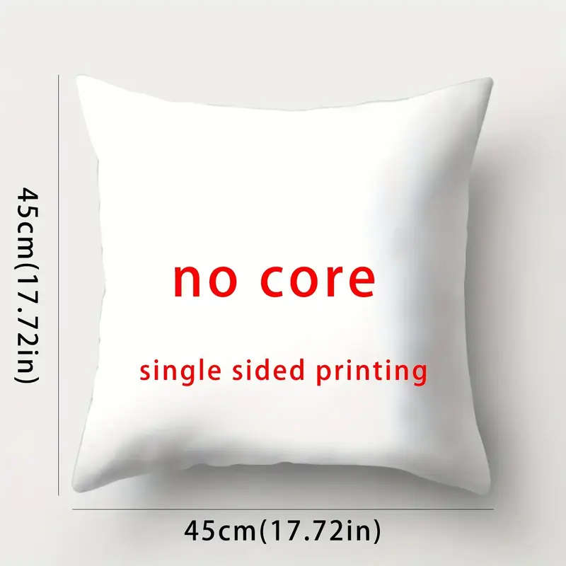 4 Piece Rustic Cow Print Throw Pillow Covers, 45cm x 45cm