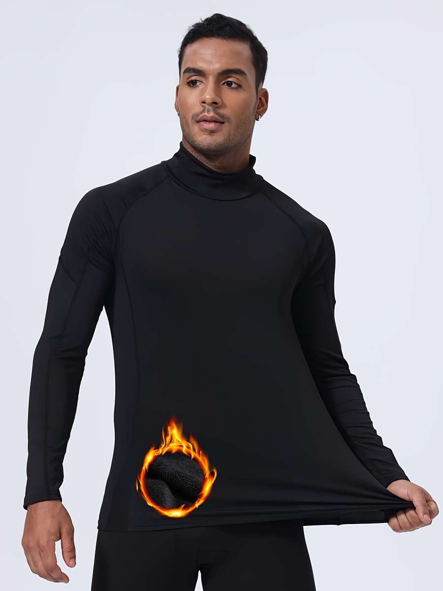Thermal Underwear Color Black Sizexxl