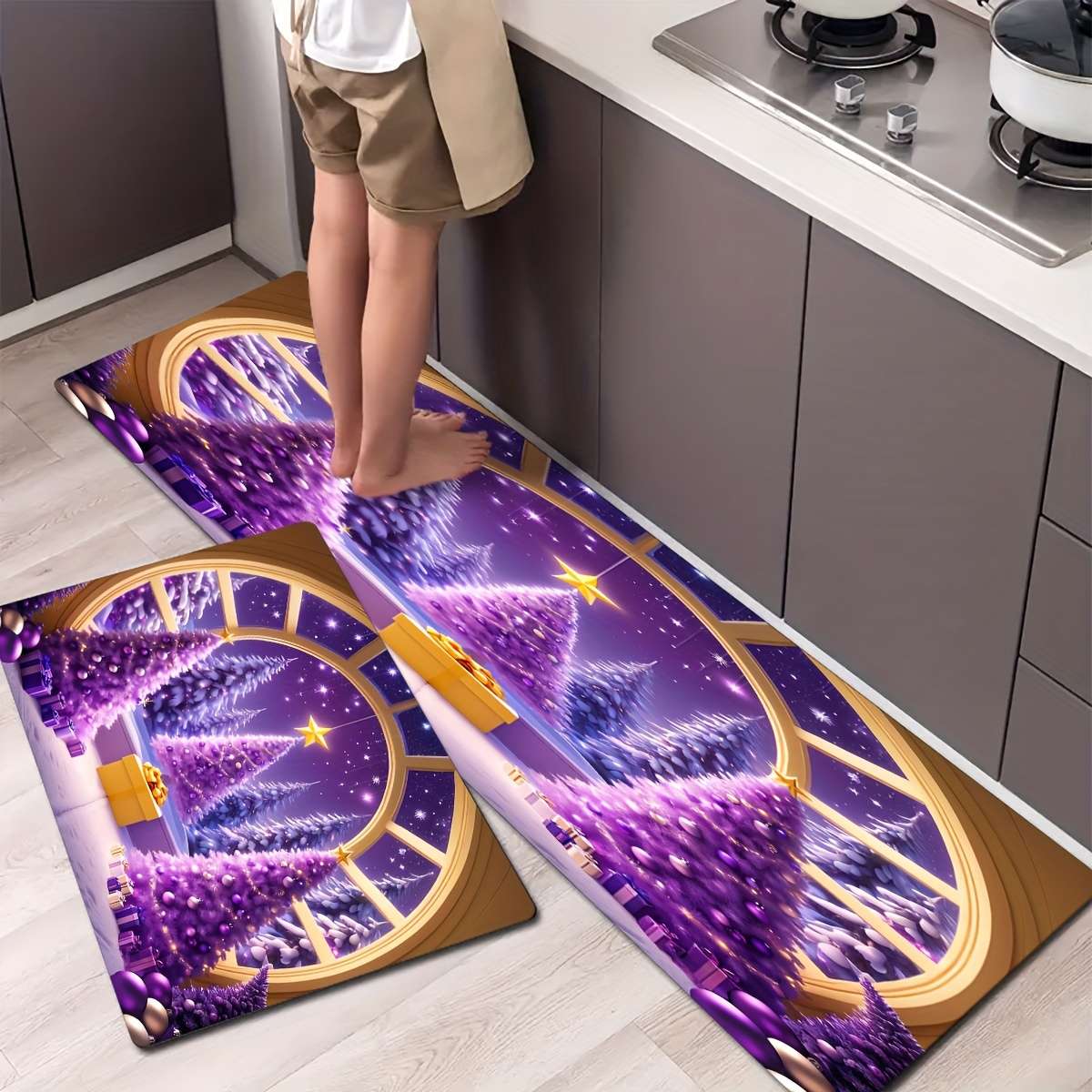 1Pc 15.74x23.62inch 40x60cm Floor Mat