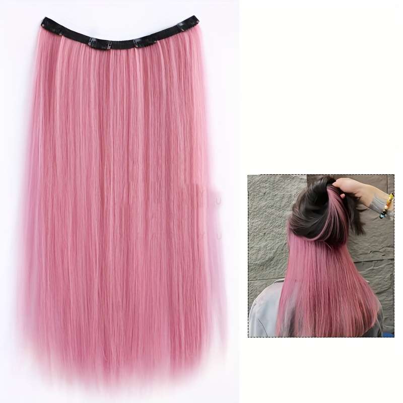 1Pc Raspberry Red 55.88cm Fashion Design Wig