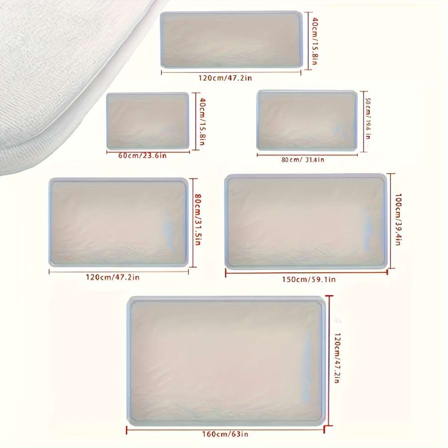 1Pc 47.24x62.99inch 120x160cm Floor Mat