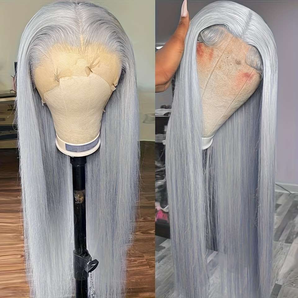 Silvery Grey 66.04cm Fashion Design Wig