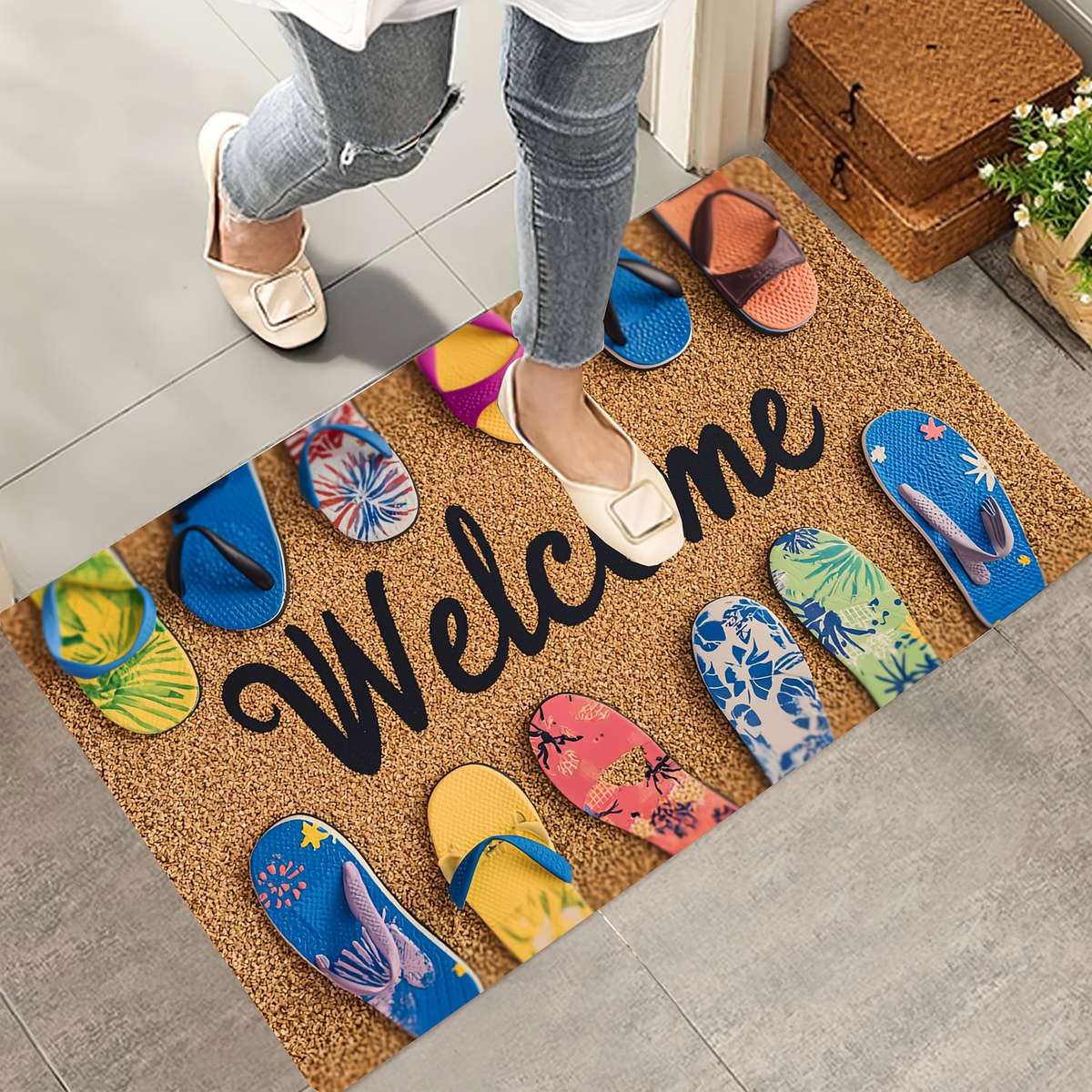 1Pc 19.69x31.50inch 50x80cm Floor Mat