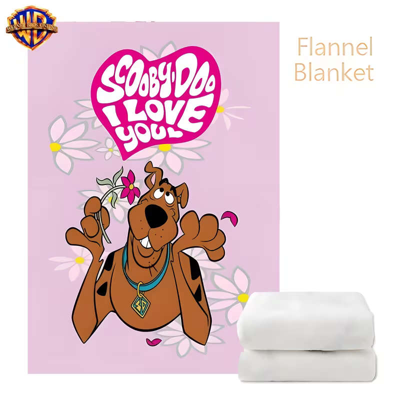 1 Warner Bros. Scooby-Doo Plush Blanket 150*200CM