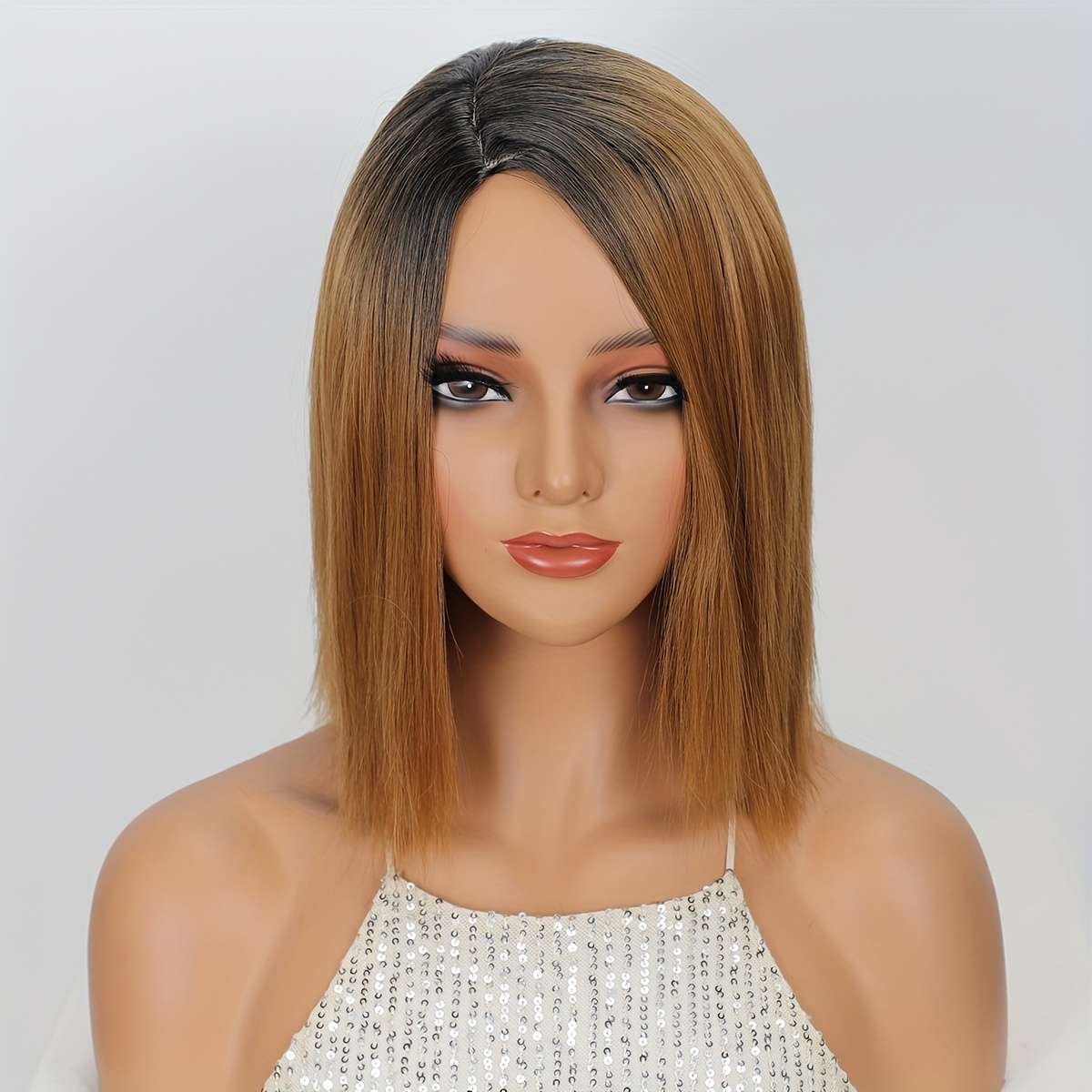 Mixed Color 30.48cm Fashion Design Wig