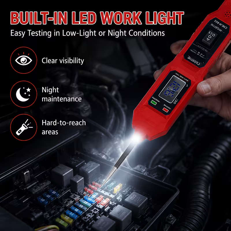 Smart Circuit Tester 823 with LED Voltage Display