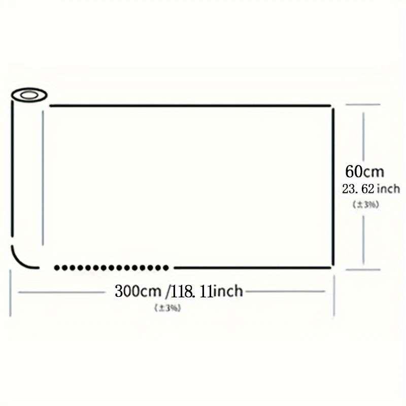 1PC Wall Stickers60cmx500cm 23.6inx196.8in