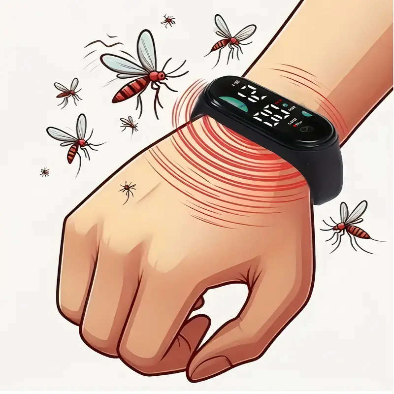 Electronic Mosquito-Repelling Wristband