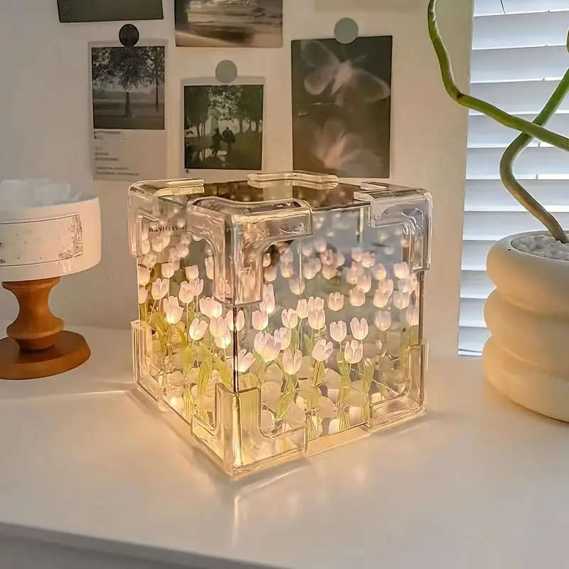 1 DIY Tulip Lamp Purple