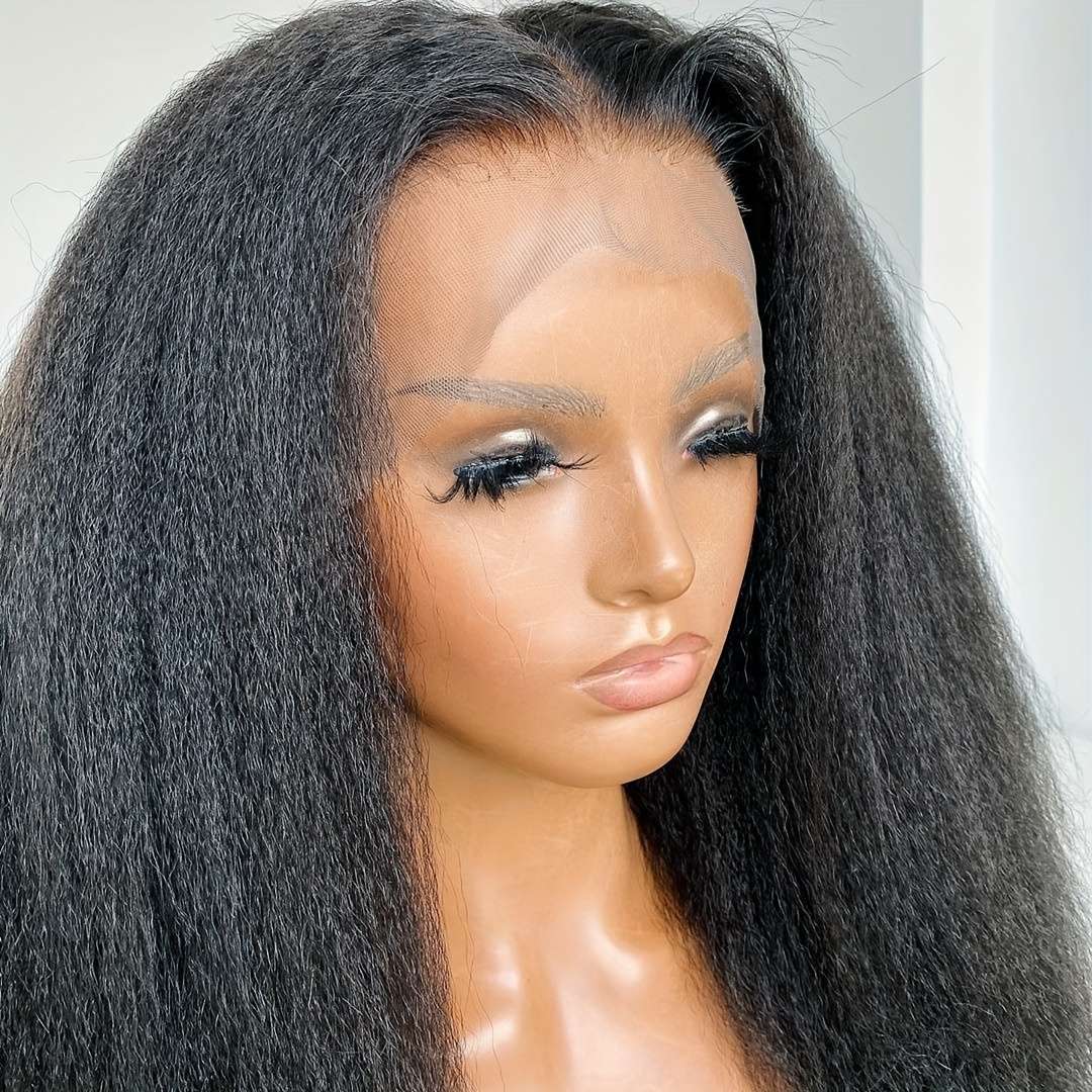 1Pc Black 76.2cm Fashion Design Wig