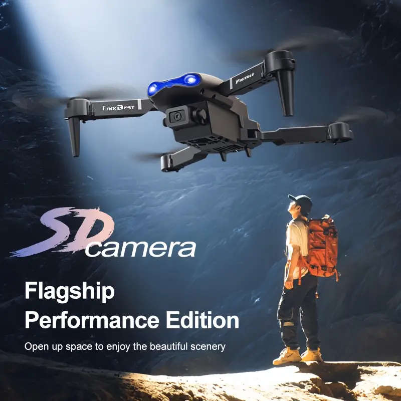 E99 NOVA Drone with Built-in Screen and Dual Camera's