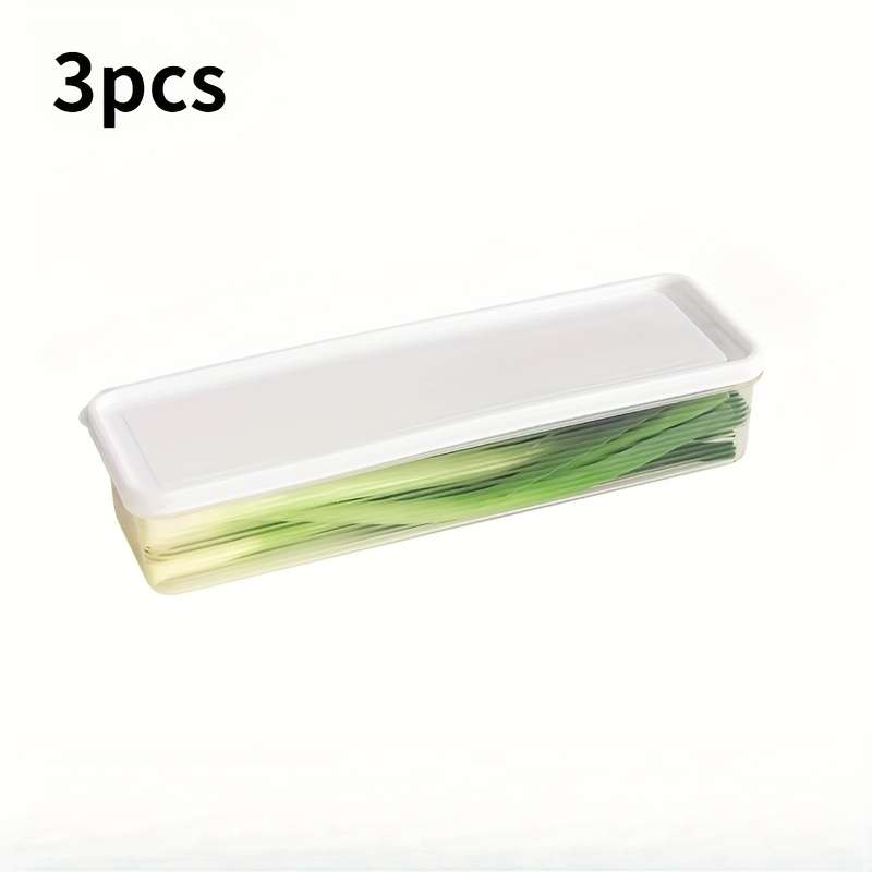 3pcs Stackable Plastic Storage Containers with Lids   Reusable   Ideal f