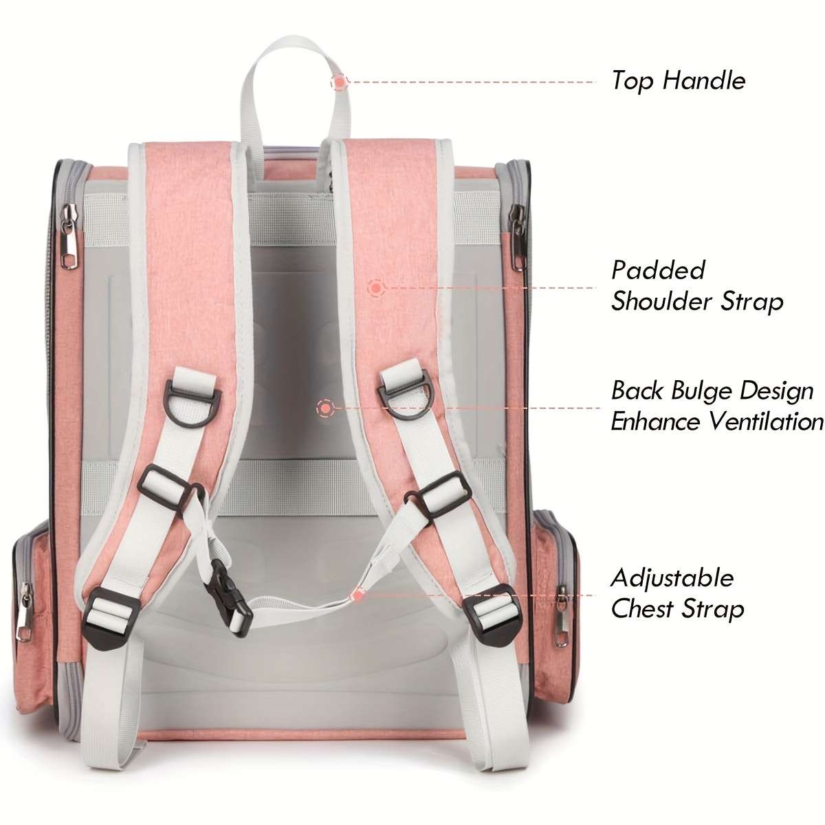 Pinksize One size Pet Bag