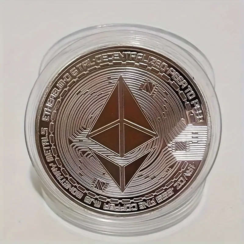 Ethereum Novelty - Collectible Commemorative Coin - With Capsule