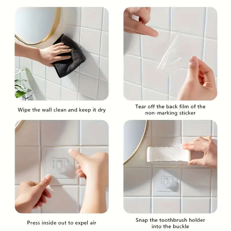 5-Slot Toothbrush Holder With Cover