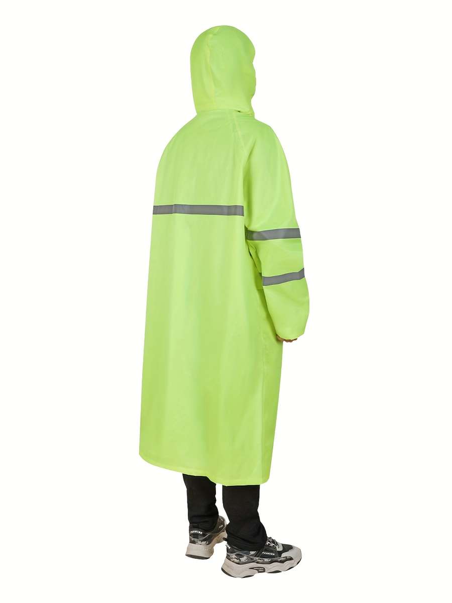Raincoat Fluorescent Green Size Uk M
