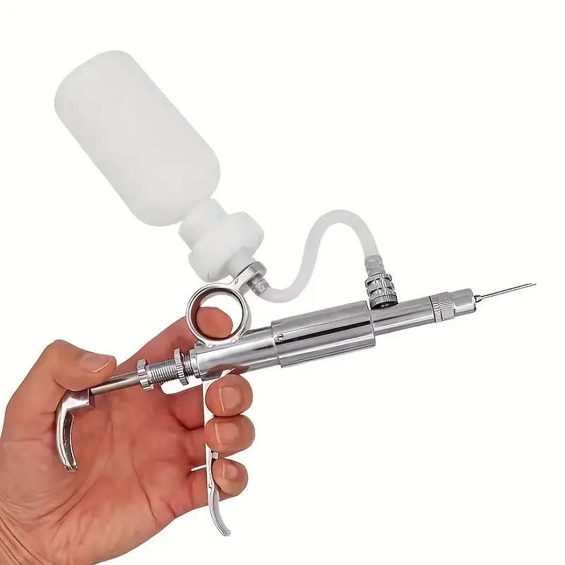 3 In 1 Continuous Syringe 5Ml Adjustable Veterinary Syringe