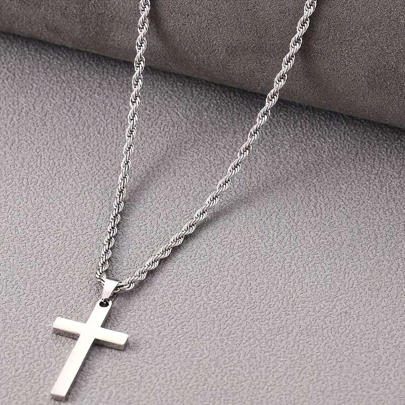 1 Piece White K Jesus Theme Pendant