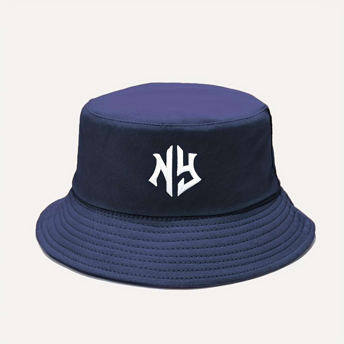 1pc ATHACER Bucket Hat with NY Embroidery Breathable Sun Protection Lightweight Foldable Fi